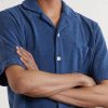 Camp-Collar Cotton-Terry Shirt - CU