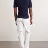 Ribbed Cotton T-Shirt - BK Ribbed Cotton T-Shirt - BK
