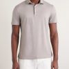 Cotton-Blend Jersey Polo Shirt - FR
