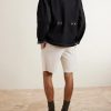 Slim-Fit Cotton-Terry Shorts - BK Slim-Fit Cotton-Terry Shorts - BK