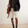Slim-Fit Cotton-Terry Shorts - OU Slim-Fit Cotton-Terry Shorts - OU