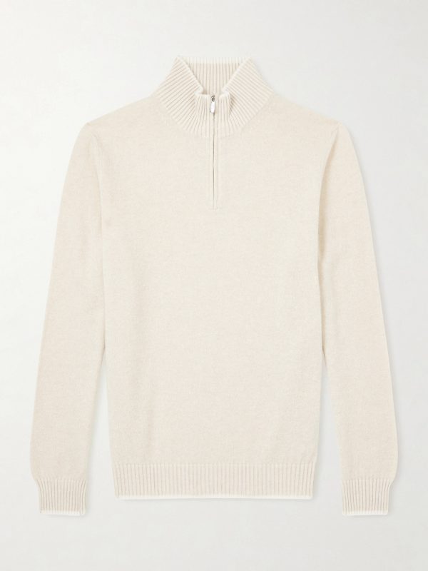 Cashmere Half-Zip Sweater Cashmere Half-Zip Sweater