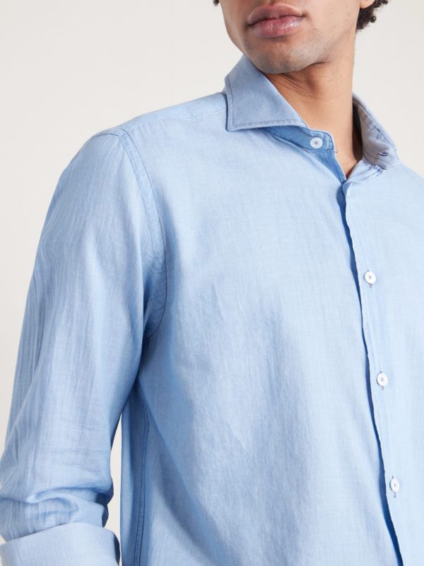Sean Cotton-Chambray Shirt - CU Sean Cotton-Chambray Shirt - CU