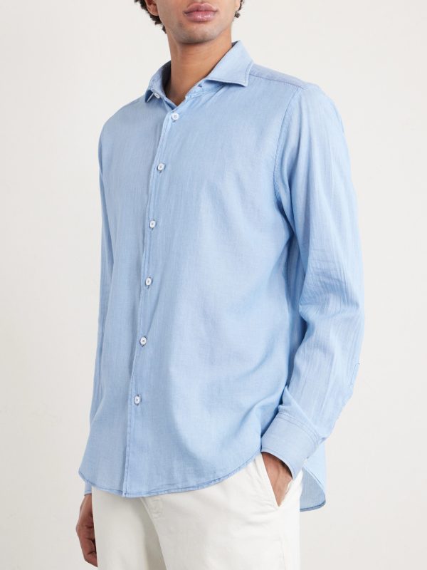 Sean Cotton-Chambray Shirt - FR Sean Cotton-Chambray Shirt - FR