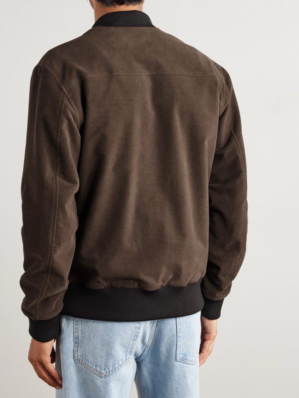 The Moleskin Cotton-Blend Jacket - BK