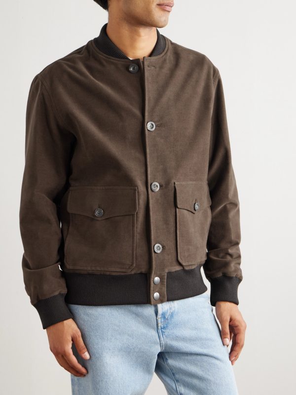 The Moleskin Cotton-Blend Jacket - FR