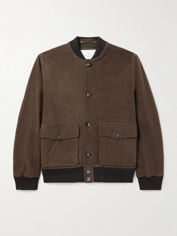 The Moleskin Cotton-Blend Jacket
