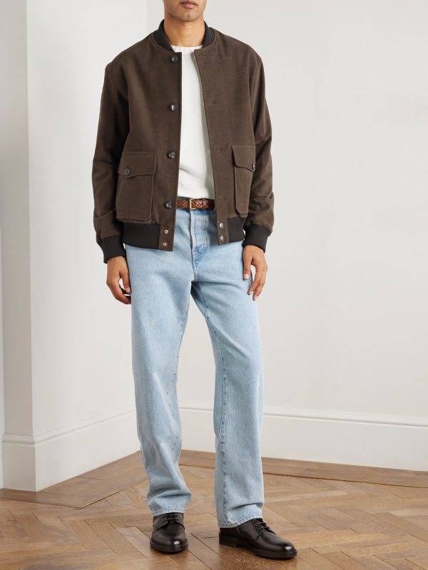 The Moleskin Cotton-Blend Jacket - OU