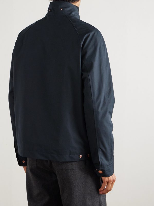 Cotton-Ventile Harrington Jacket - BK Cotton-Ventile Harrington Jacket - BK