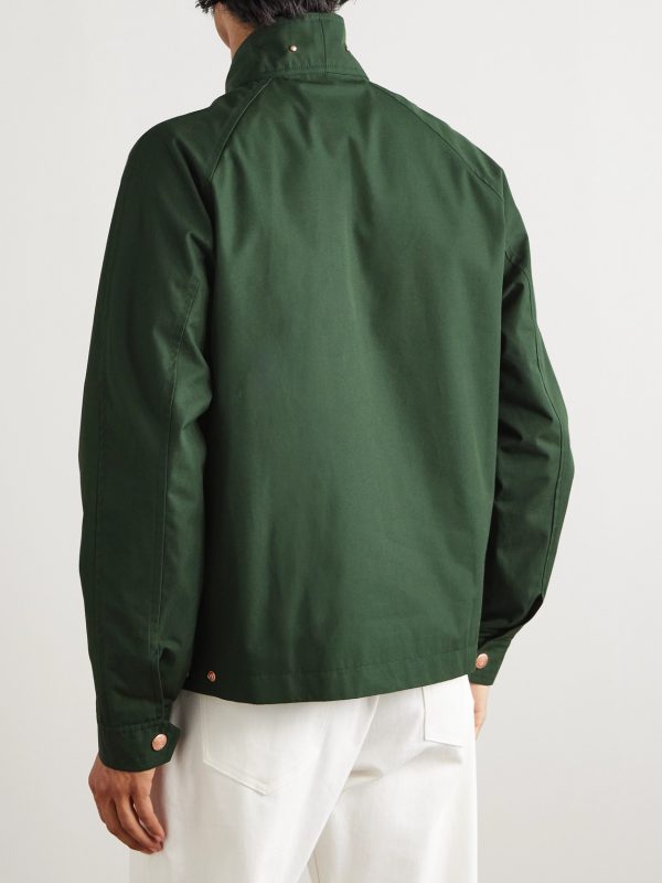 Cotton-Ventile Harrington Jacket - BK Cotton-Ventile Harrington Jacket - BK