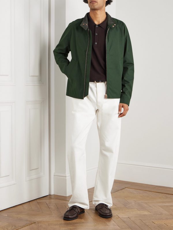 Cotton-Ventile Harrington Jacket - OU Cotton-Ventile Harrington Jacket - OU