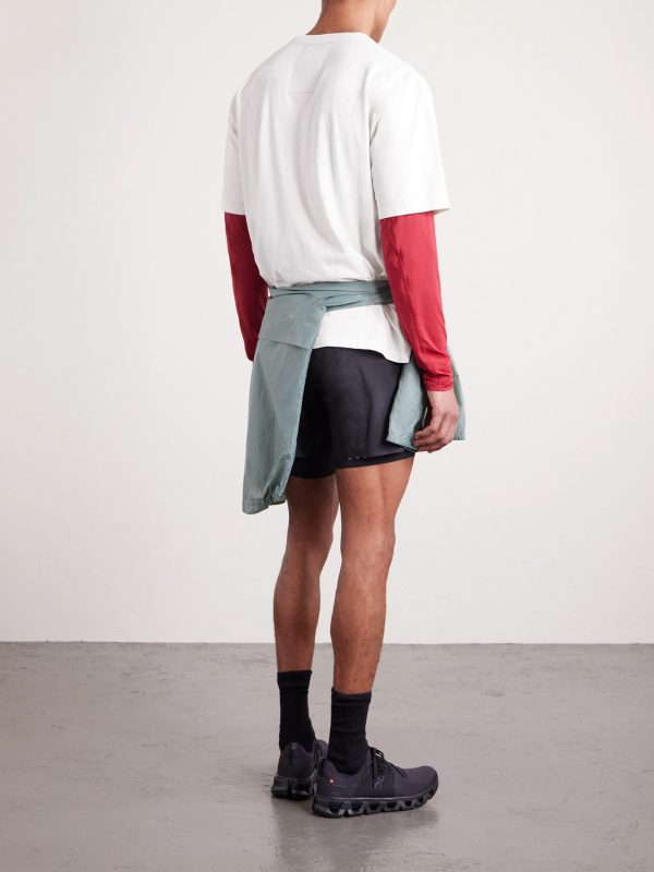 + Massimo Osti Studio Logo-Print Cotton-Jersey T-Shirt - BK + Massimo Osti Studio Logo-Print Cotton-Jersey T-Shirt - BK