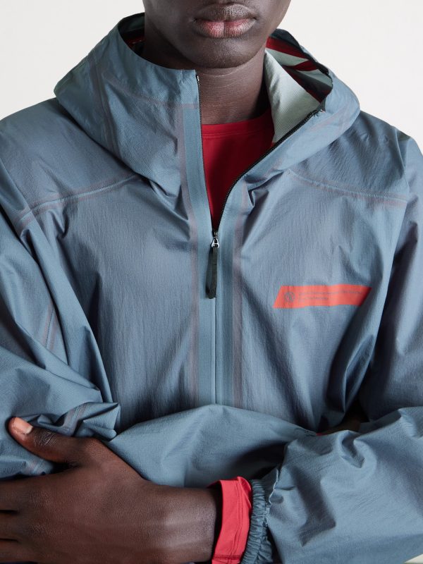 + Massimo Osti Studio Ripstop Hooded Running Jacket - CU + Massimo Osti Studio Ripstop Hooded Running Jacket - CU