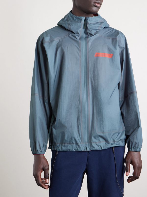 + Massimo Osti Studio Ripstop Hooded Running Jacket - FR + Massimo Osti Studio Ripstop Hooded Running Jacket - FR