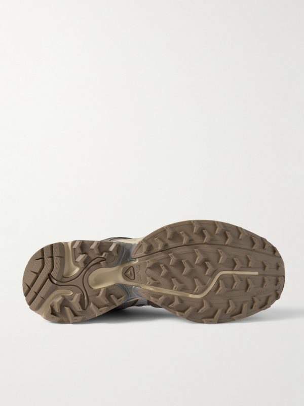 XT-WHISPER Rubber-Trimmed Mesh Sneakers - E1
