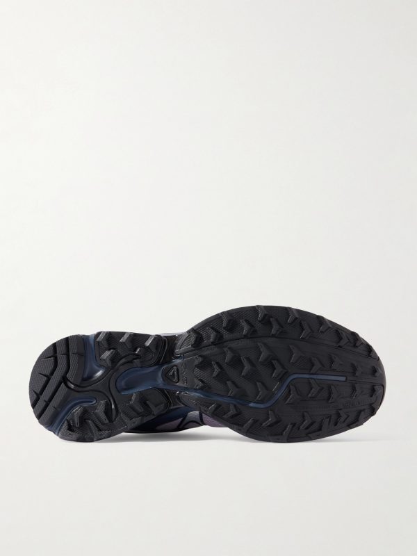 XT-WHISPER Rubber-Trimmed Mesh Sneakers - E1