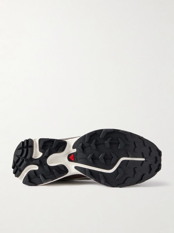 XT-6 Rubber-Trimmed Mesh Sneakers - E1 XT-6 Rubber-Trimmed Mesh Sneakers - E1