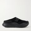 Ora Primo EXT Rubber-Trimmed Suede Slip-On Sneakers Ora Primo EXT Rubber-Trimmed Suede Slip-On Sneakers