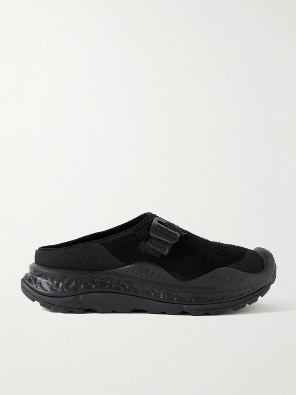 Ora Primo EXT Rubber-Trimmed Suede Slip-On Sneakers Ora Primo EXT Rubber-Trimmed Suede Slip-On Sneakers