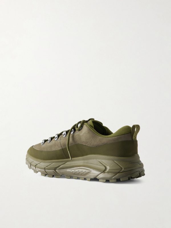 Tor Summit Rubber-Trimmed Nubuck and Mesh Sneakers - BK Tor Summit Rubber-Trimmed Nubuck and Mesh Sneakers - BK