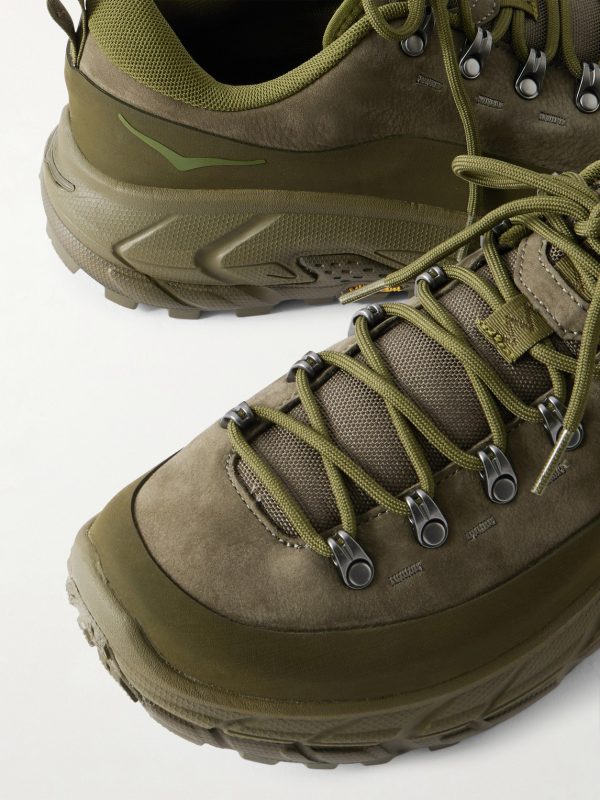 Tor Summit Rubber-Trimmed Nubuck and Mesh Sneakers - CU Tor Summit Rubber-Trimmed Nubuck and Mesh Sneakers - CU