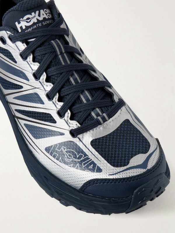 Mafate Speed 2 Rubber and Mesh Running Sneakers - CU Mafate Speed 2 Rubber and Mesh Running Sneakers - CU