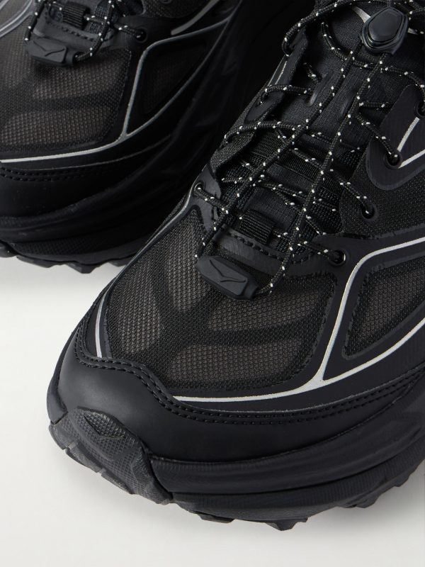 U Stinson One7 Rubber-Trimmed Mesh Running Sneakers - CU U Stinson One7 Rubber-Trimmed Mesh Running Sneakers - CU