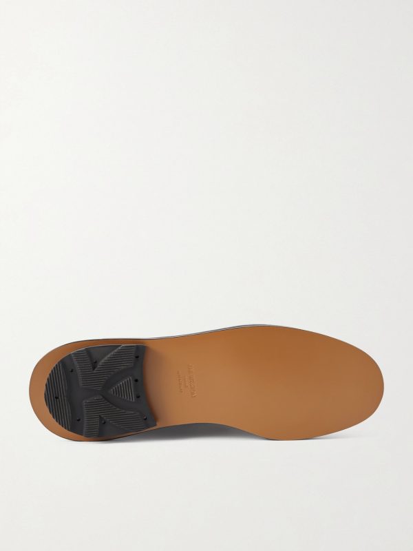 + Sacai Cow-Print Calf Hair Derby Shoes - E1 + Sacai Cow-Print Calf Hair Derby Shoes - E1
