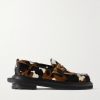 + Sacai Cow-Print Calf Hair Loafers + Sacai Cow-Print Calf Hair Loafers