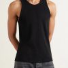 Viggo Ribbed Stretch Organic Cotton and TENCEL™ Lyocell-Blend Tank Top - FR