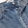 Anson Straight-Leg Frayed Denim Shorts - E1 Anson Straight-Leg Frayed Denim Shorts - E1