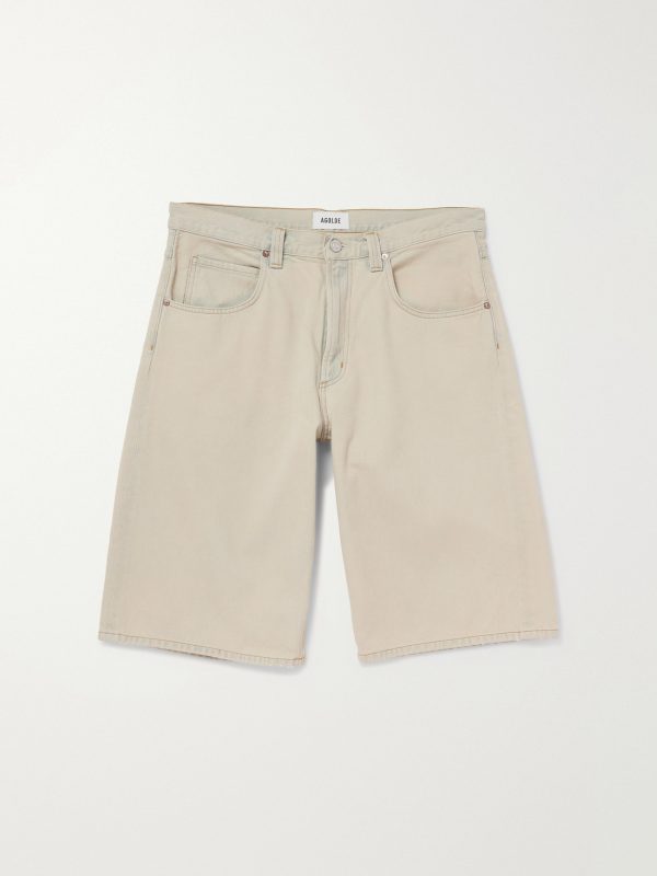 Fusion Straight-Leg Denim Shorts Fusion Straight-Leg Denim Shorts