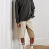 Fusion Straight-Leg Denim Shorts - OU Fusion Straight-Leg Denim Shorts - OU