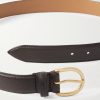 3cm Full-Grain Leather Belt - CU