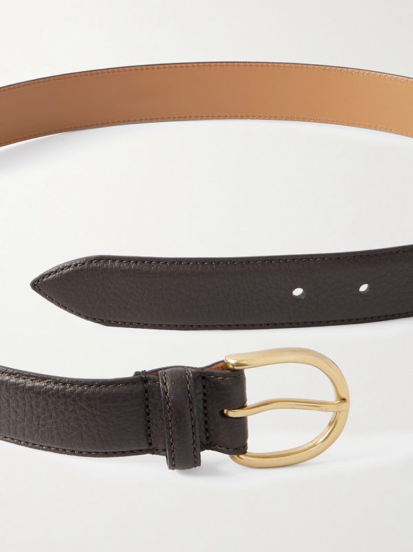 3cm Full-Grain Leather Belt - CU