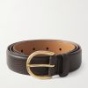 3cm Full-Grain Leather Belt