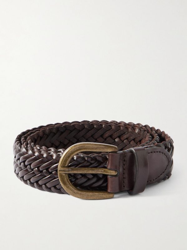 3cm Woven Leather Belt 3cm Woven Leather Belt