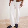 Leather-Trimmed Stretch-Knit Sneakers - OU Leather-Trimmed Stretch-Knit Sneakers - OU