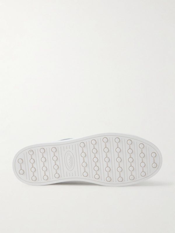 Paneled Rubber-Trimmed Suede Sneakers - E1 Paneled Rubber-Trimmed Suede Sneakers - E1