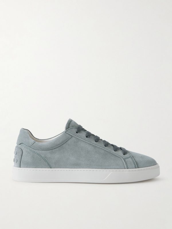 Paneled Rubber-Trimmed Suede Sneakers Paneled Rubber-Trimmed Suede Sneakers