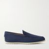 Suede Loafers