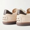 Tabs Suede and Leather-Trimmed Nubuck Sneakers - CU Tabs Suede and Leather-Trimmed Nubuck Sneakers - CU