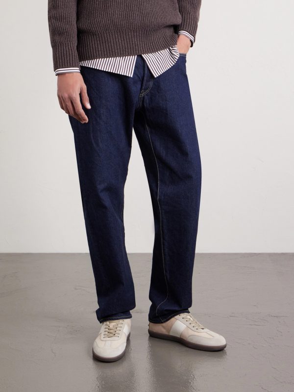 Tabs Suede and Leather-Trimmed Nubuck Sneakers - OU Tabs Suede and Leather-Trimmed Nubuck Sneakers - OU