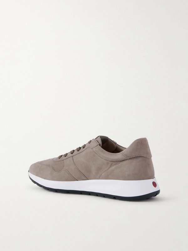 Red Dot Suede Sneakers - BK Red Dot Suede Sneakers - BK