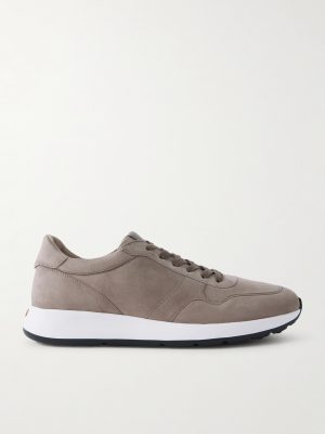 Red Dot Suede Sneakers