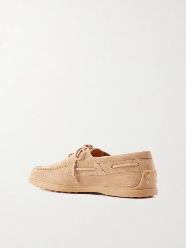 Gommino Suede Boat Shoes - BK Gommino Suede Boat Shoes - BK