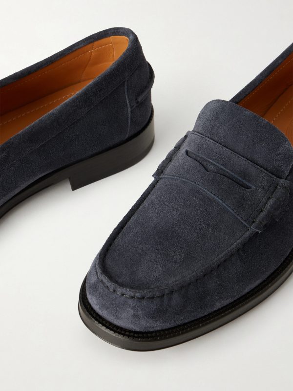 Suede Penny Loafers - CU
