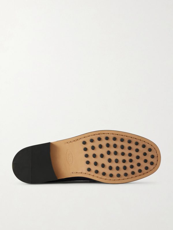 Suede Penny Loafers - E1
