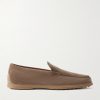 Suede Loafers