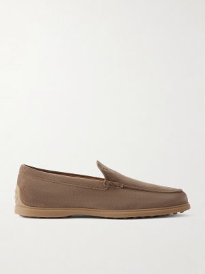Suede Loafers